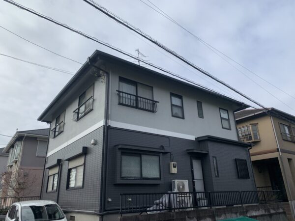 茅ケ崎市　K様邸　外壁・屋根塗装リフォーム事例